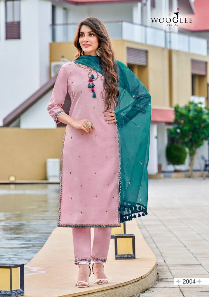 Wooglee Nikhar Ethnic Wear Wholesale Readymade Designer Salwar Suits Catalog
